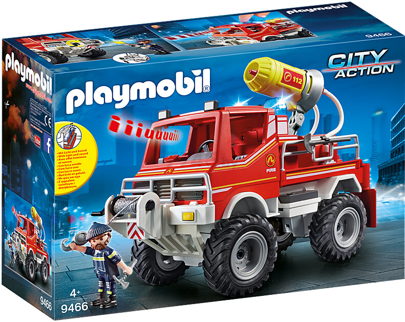 Конструктор PLAYMOBIL City Action Пожарная машина (9466)